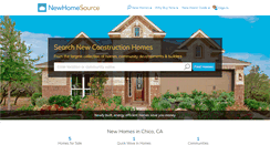 Desktop Screenshot of newhomes.syracuse.com